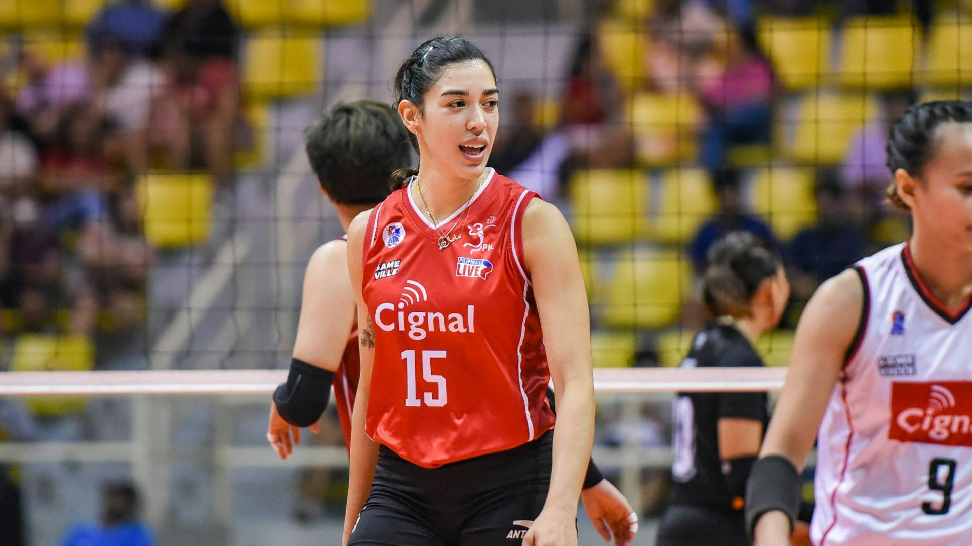 PVL: MJ Perez credits Cignal teammates after copping Reinforced Conference Best Foreign Player plum